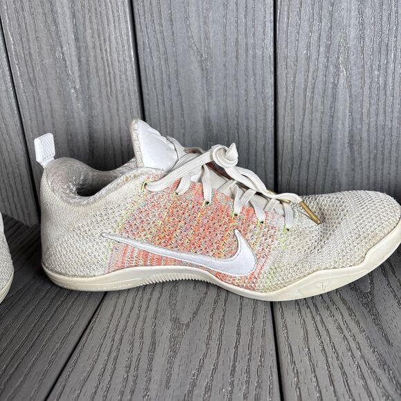 Size 10.5 - Nike Kobe 11 Elite 4KB Low White Horse 824463-199 - Used 2015 main image 6
